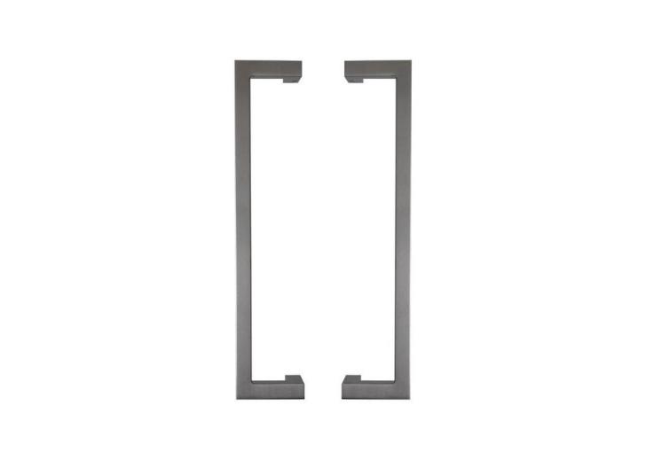 [TIR411210] Tirant de porte DK 01 30/30 - aluminium thermolaqué RAL - paire - standard - entraxe 400 mm