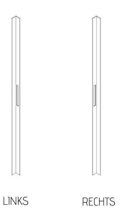 [TIR412300] Tirant de porte PL 05 - 70/70/7 - aluminium thermolaqué RAL - pièce (412300)