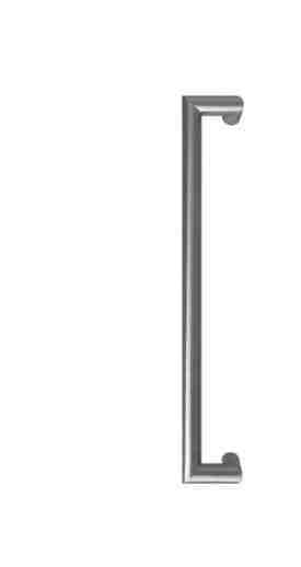 Deurgreep DV Ø32 - inox AISI 316 mat geborsteld - stuk - standaardmaat - asmaat 600 mm (300085)